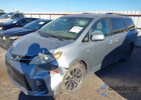 2020 Toyota Sienna Le from USA, damaged, VIN 5TDJZ3DC8LS232380